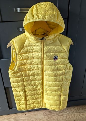 Doudoune sans manches à capuche JOTT - Jaune Soft - Taille S - État Neuf