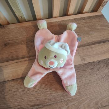 Ours sucre d orge rose