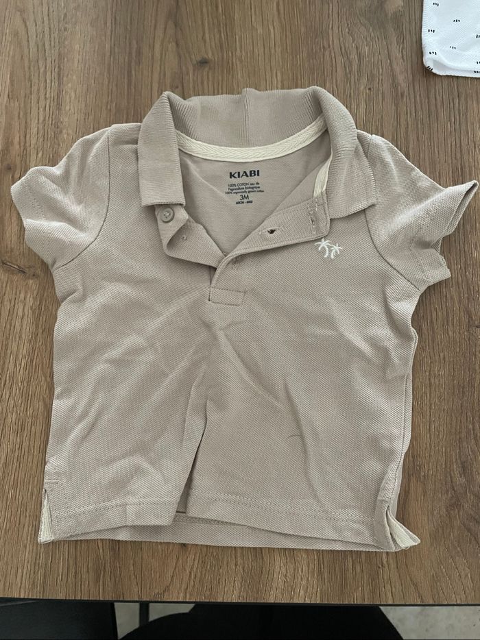 Lot t-shirt bébé 1 mois - photo numéro 2