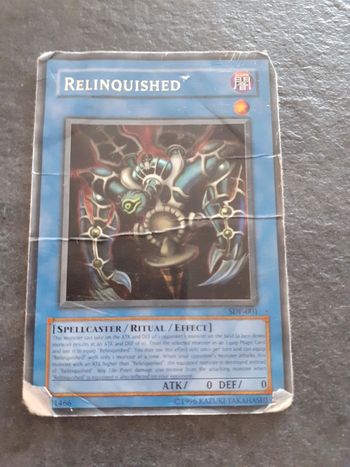 Carte Yu-Gi-Oh ! Relinquished SDP-001