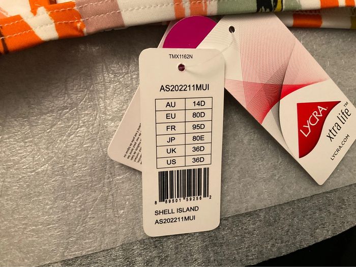 Haut maillot multicolore Freya neuf - photo numéro 3