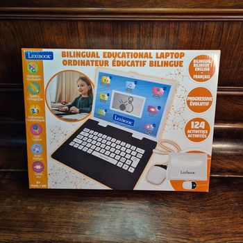 Ordinacteur enfant Lexibook 124 activités en bilingue FR/EN