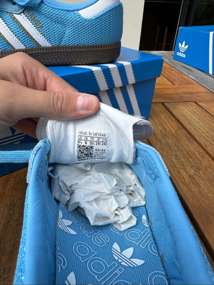 Adidas Samba LT semi blue - photo numéro 4