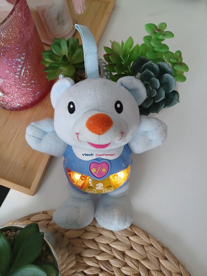 Péluche interactive Vtech Chant'ourson🌿🎁 - photo numéro 4