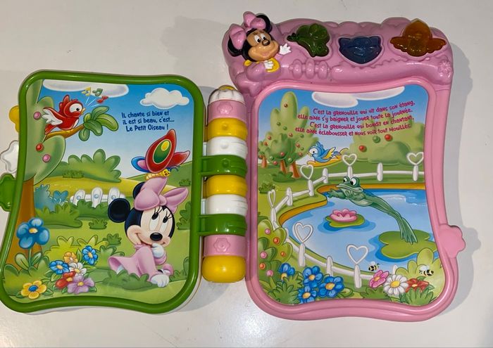**📖 livre interactif baby minnie (clementoni). - photo numéro 2