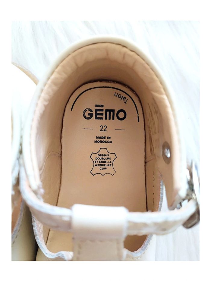 Chaussures bébé salomé montantes en cuir verni style rétro vintage printemps été - photo numéro 8