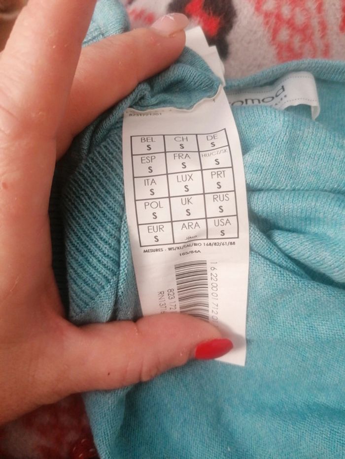 Pull léger taille s - photo numéro 4