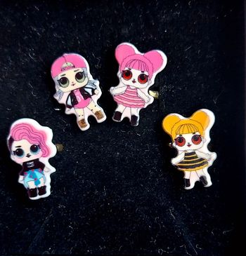 Lot bagues poupée Lol