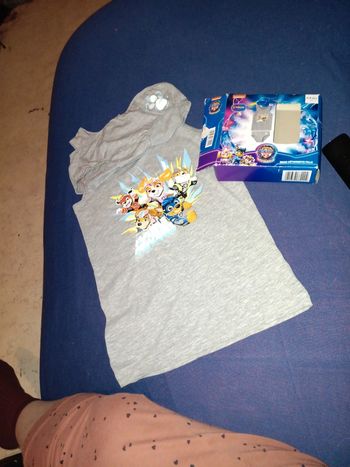 Ensemble débardeur culotte 6 8 ans 122 128 neuf pat patrouille