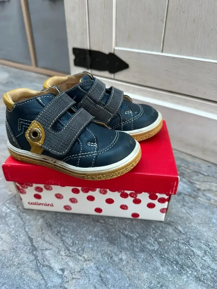 Chaussures Catimini 23 bleu marine - photo numéro 8