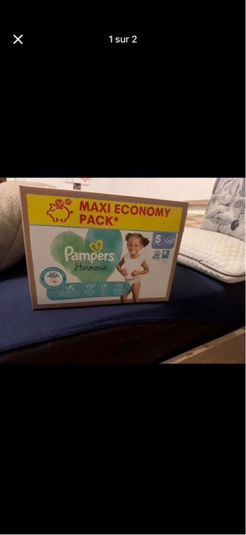 Pampers harmonie taille 5