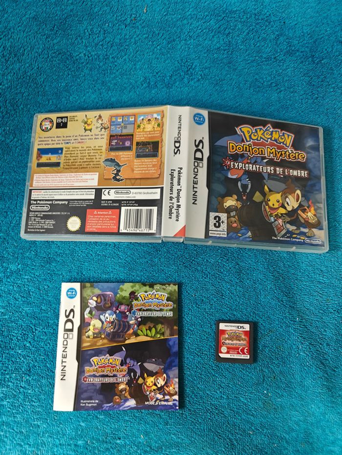 DS Pokémon donjon mystère explorateurs de l'ombre