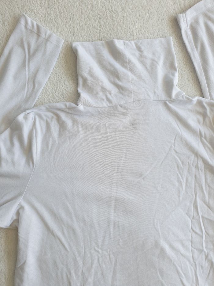 Sous-pull femme Blanc L - photo numéro 7