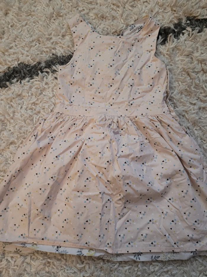 Robe réversible rose pâle 5 ans - photo numéro 5