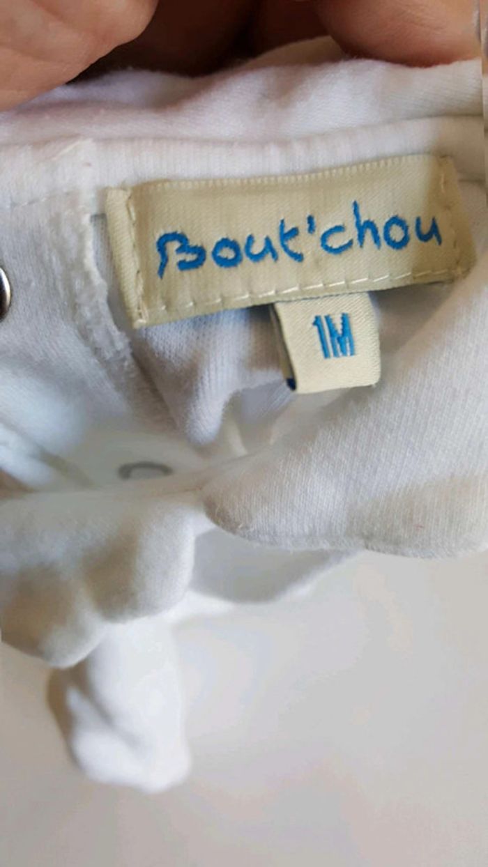 T shirt bout chou 1 mois - photo numéro 3
