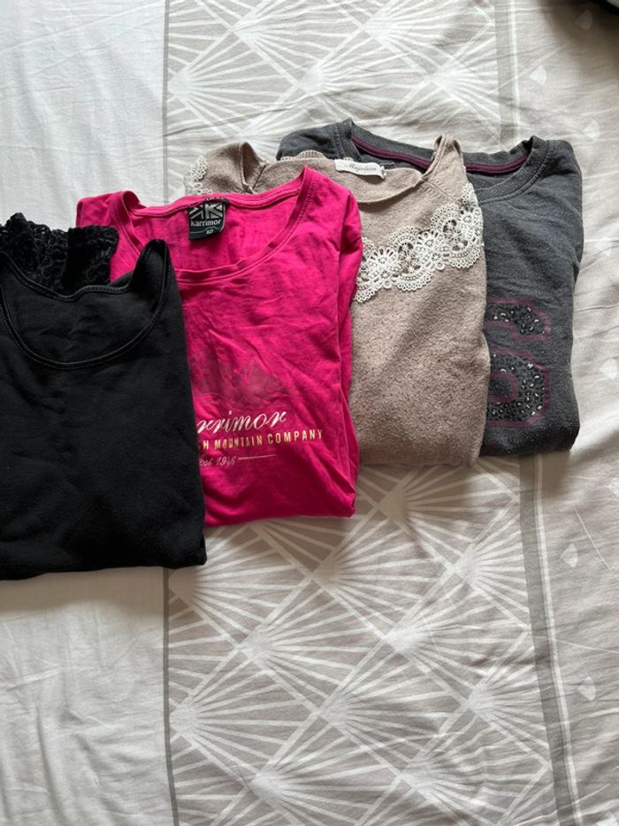 Lot pulls femme M