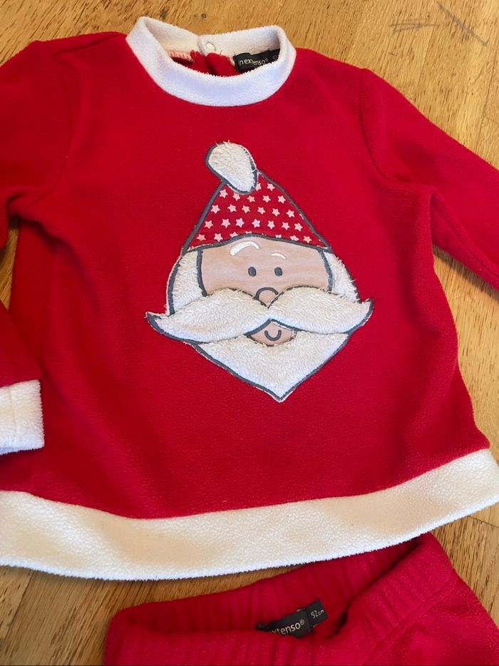 Pyjama 92 cm Père Noël - photo numéro 2