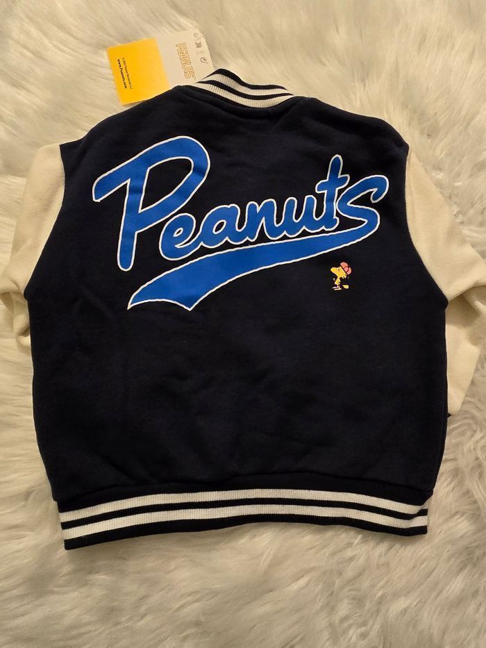 Neuf (non porté)🏷💙🤩😍superbe  sweat/veste molleton et molletonnée  snoopy 3 ans garçon (ferme) 😍🤩💙 - photo numéro 2