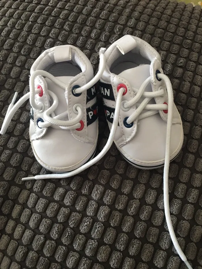 Lot 3 paires de chaussures bébé T.16 - photo numéro 5