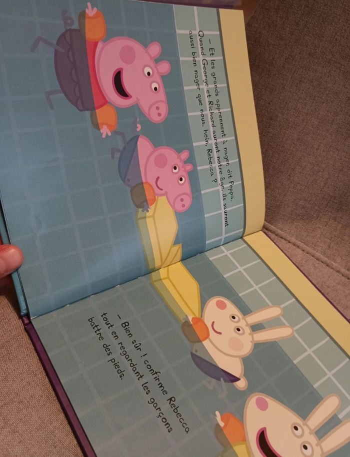 Livre Peppa pig peppa va a la piscine - photo numéro 4