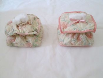 Lot 2 bourses à coton