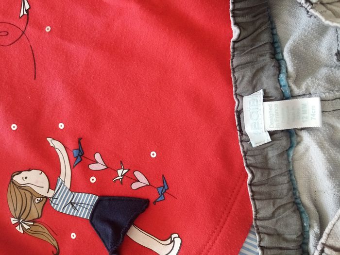 Ensemble obaïbi 12mois fille - photo numéro 2