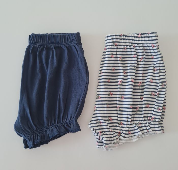 Short bébé fille - 100% coton - 9 mois - Neuf - photo numéro 2