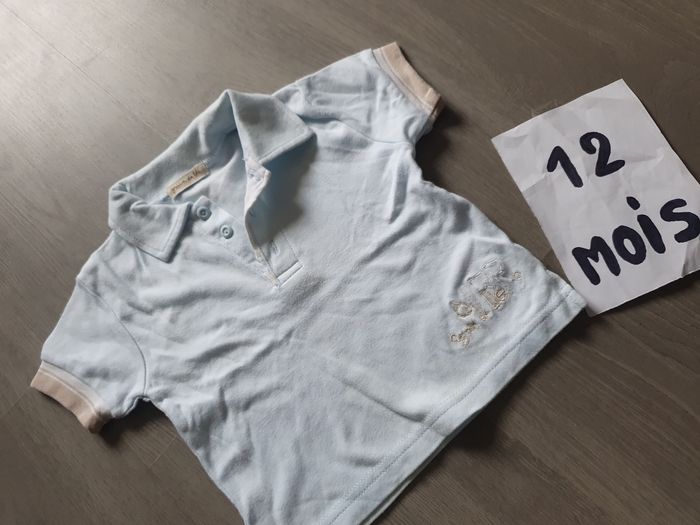 Maillot t-shirt polo 12mois garçon