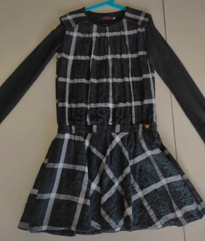 Robe 2 en 1 catimini à carreaux
