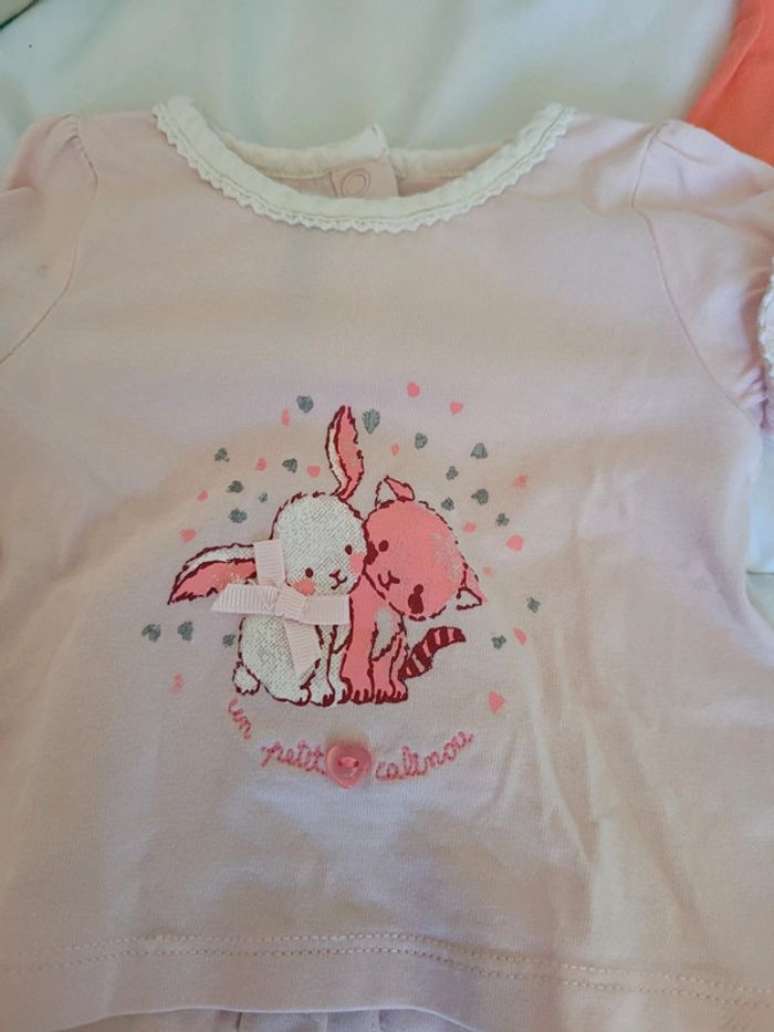 Lot de vêtements légers naissance et 1 mois fille - photo numéro 17