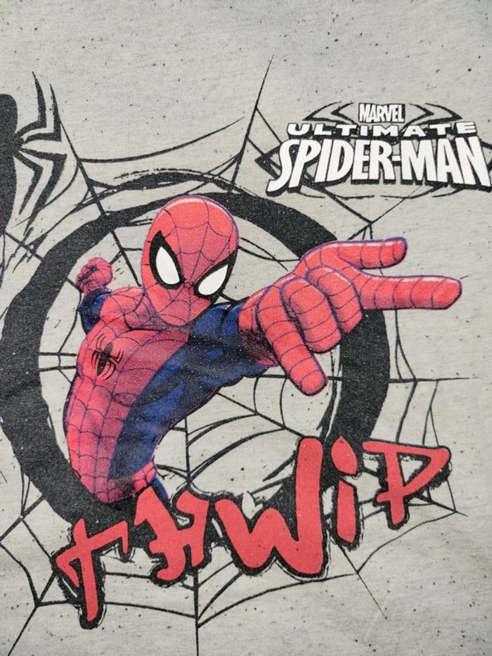 Tee-shirts spiderman 8ans - photo numéro 2