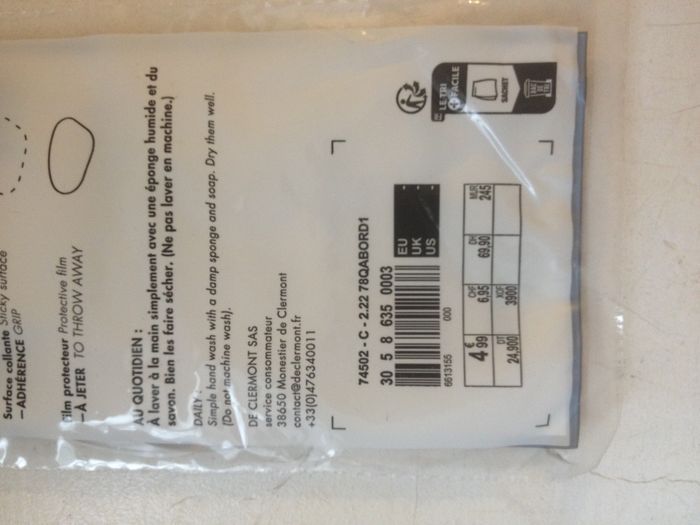 Semelles 1/2 gel basic Gemo taille unique - photo numéro 5