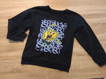Pull bon l'éponge 9-10ans