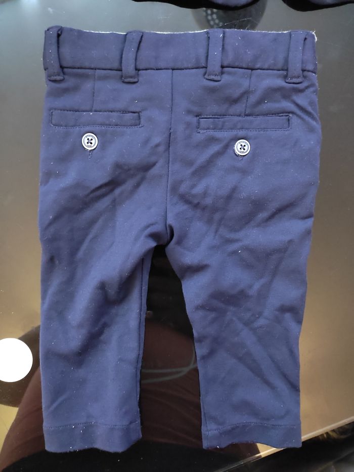 Costume bébé bleu marine boboli - photo numéro 3