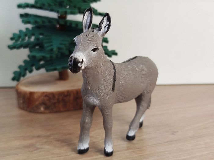 Figurine âne provençal Animal de la ferme