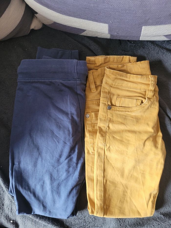 Lot 2 pantalons 6 ans - photo numéro 1