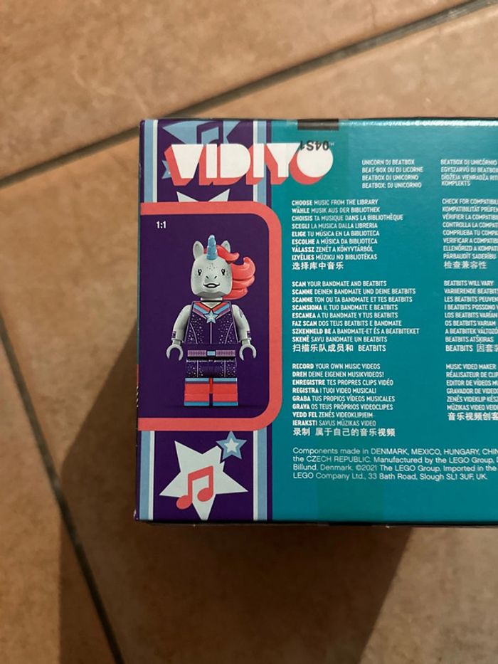 Set Lego Vidiyo, 43106, Unicorn DJ BeatBox, set scellé