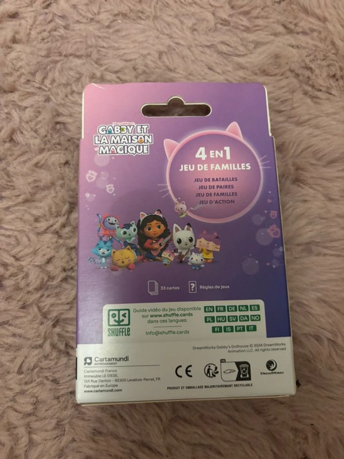 Jeu des 4 familles gabby et la maison magique - photo numéro 2