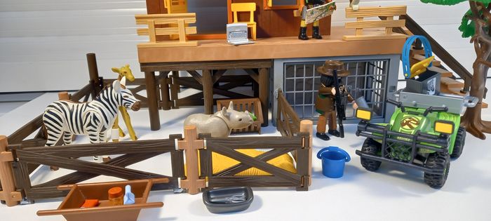 Centre de soins  animaux sauvages playmobil - photo numéro 4