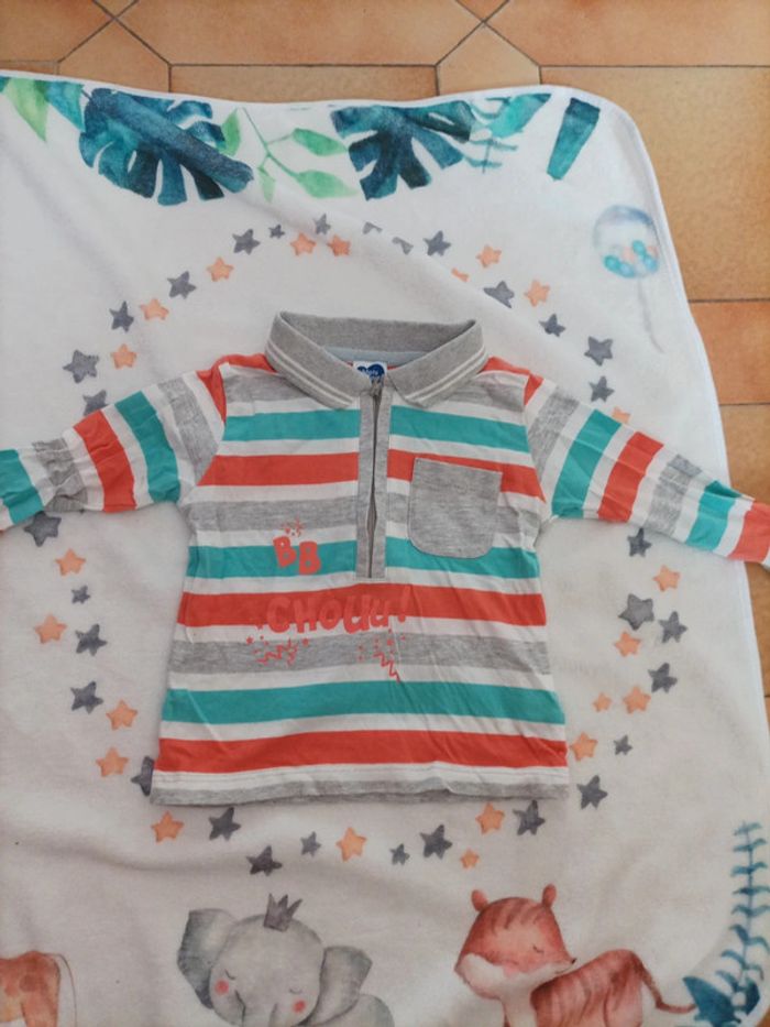 Polo rayé - photo numéro 2