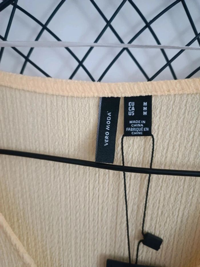 Robe été jaune vero Moda taille M - photo numéro 2