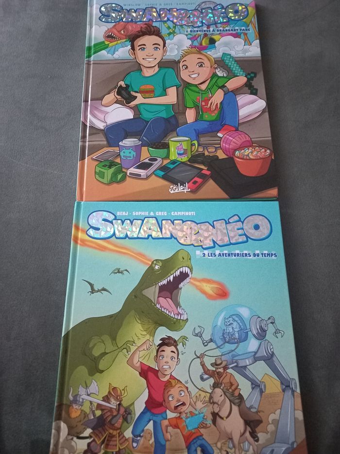 Lot 2 bd swan et néo tome 1 et 2