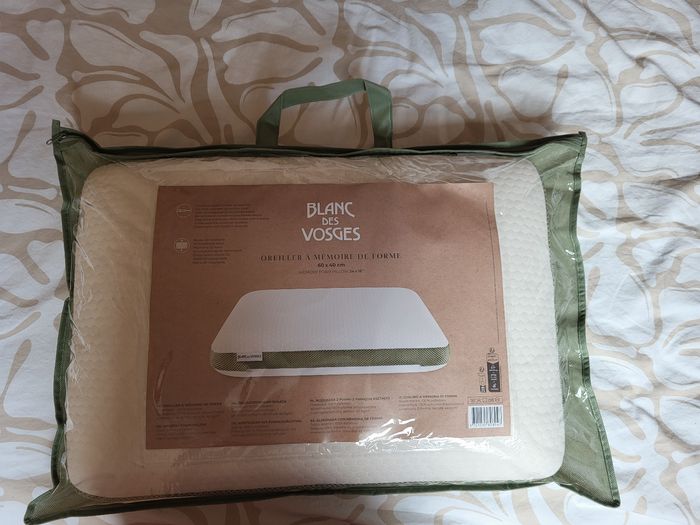 Oreiller Blanc des Vosges