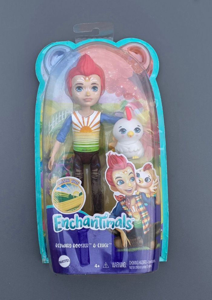 Enchantimals : Poupée Redward Rooster et Cluck le coq - photo numéro 2