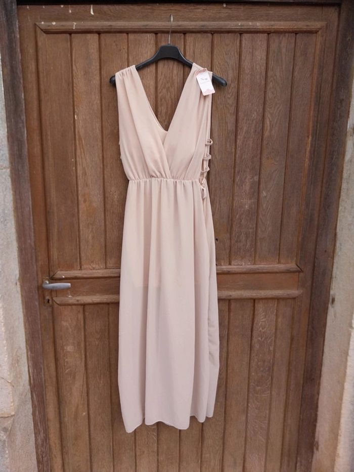 Combishort femme avec un grand voile taille unique