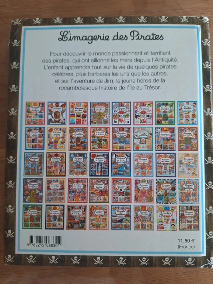 Livre l'imagerie des pirates - photo numéro 3