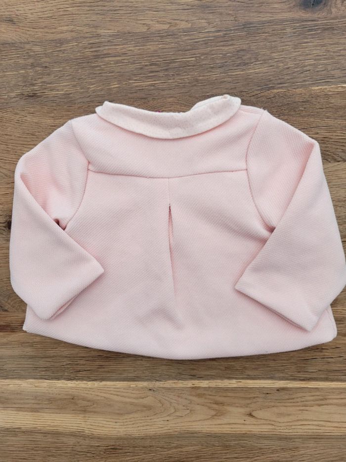Veste style cérémonie rose pâle - 3 mois - photo numéro 3