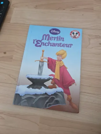 Livre disney merlin l'enchanteur