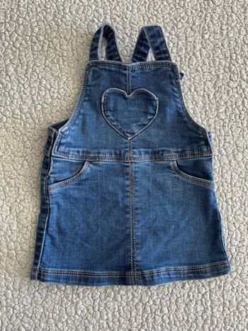 Robe salopette en jean bébé fille Tape à l’œil 6 mois