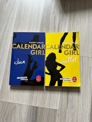 Calendar girl juin et juillet